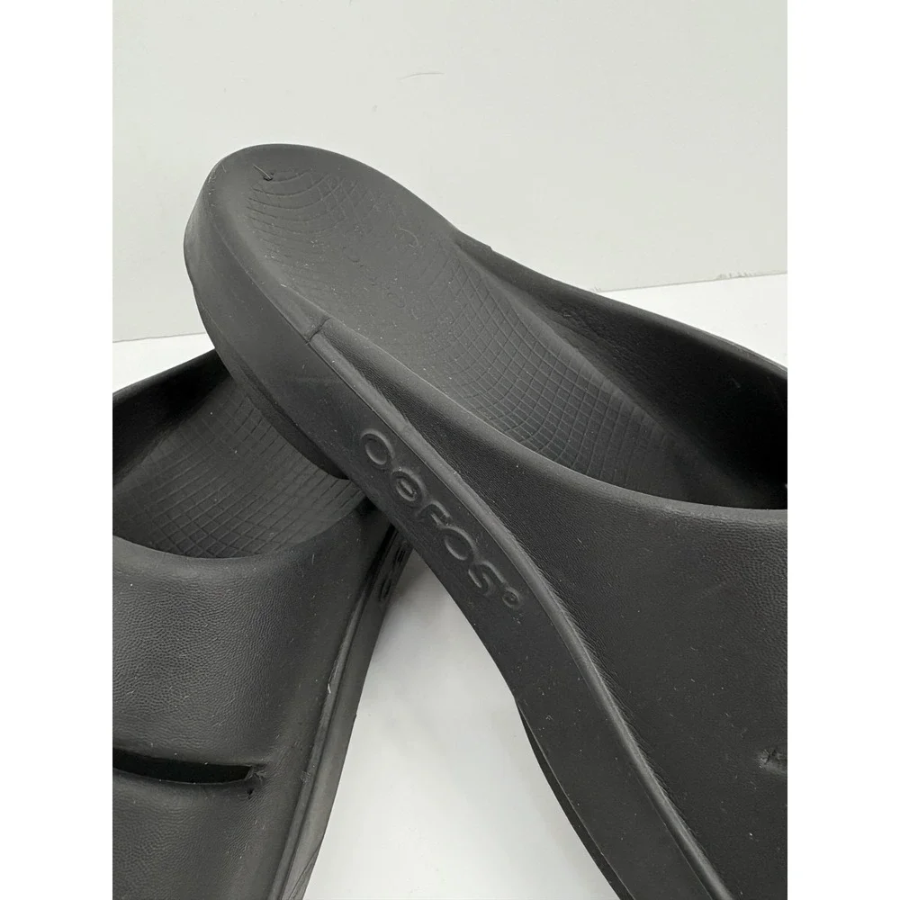OOFOS Men's Ooahh Recovery Slide Slip On Rubber Comfort Strap Footwear Size 14